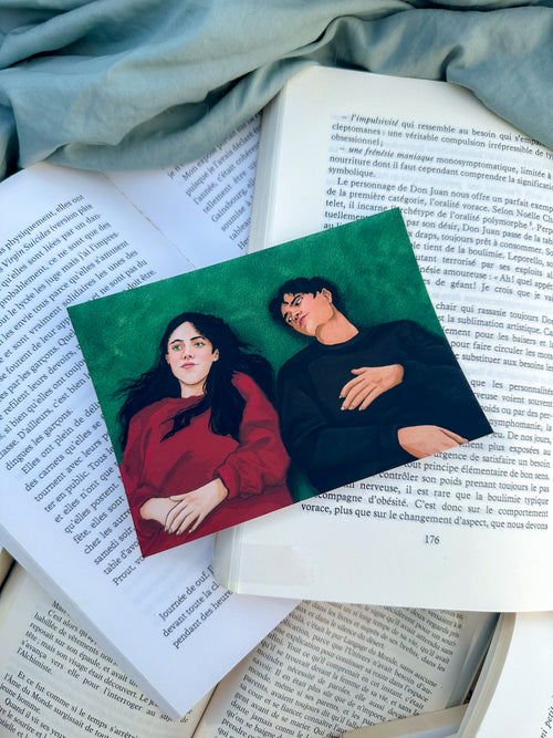 À l'ombre de lui 💚 Lot d'illustrations🖼️
