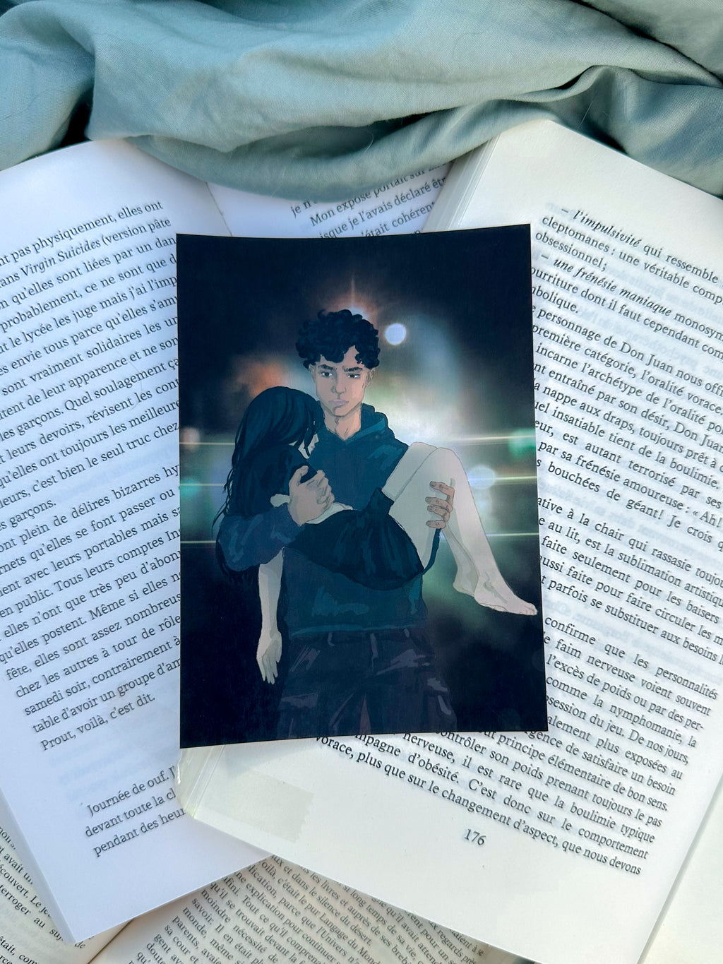 À l'ombre de lui 💚 Lot d'illustrations🖼️