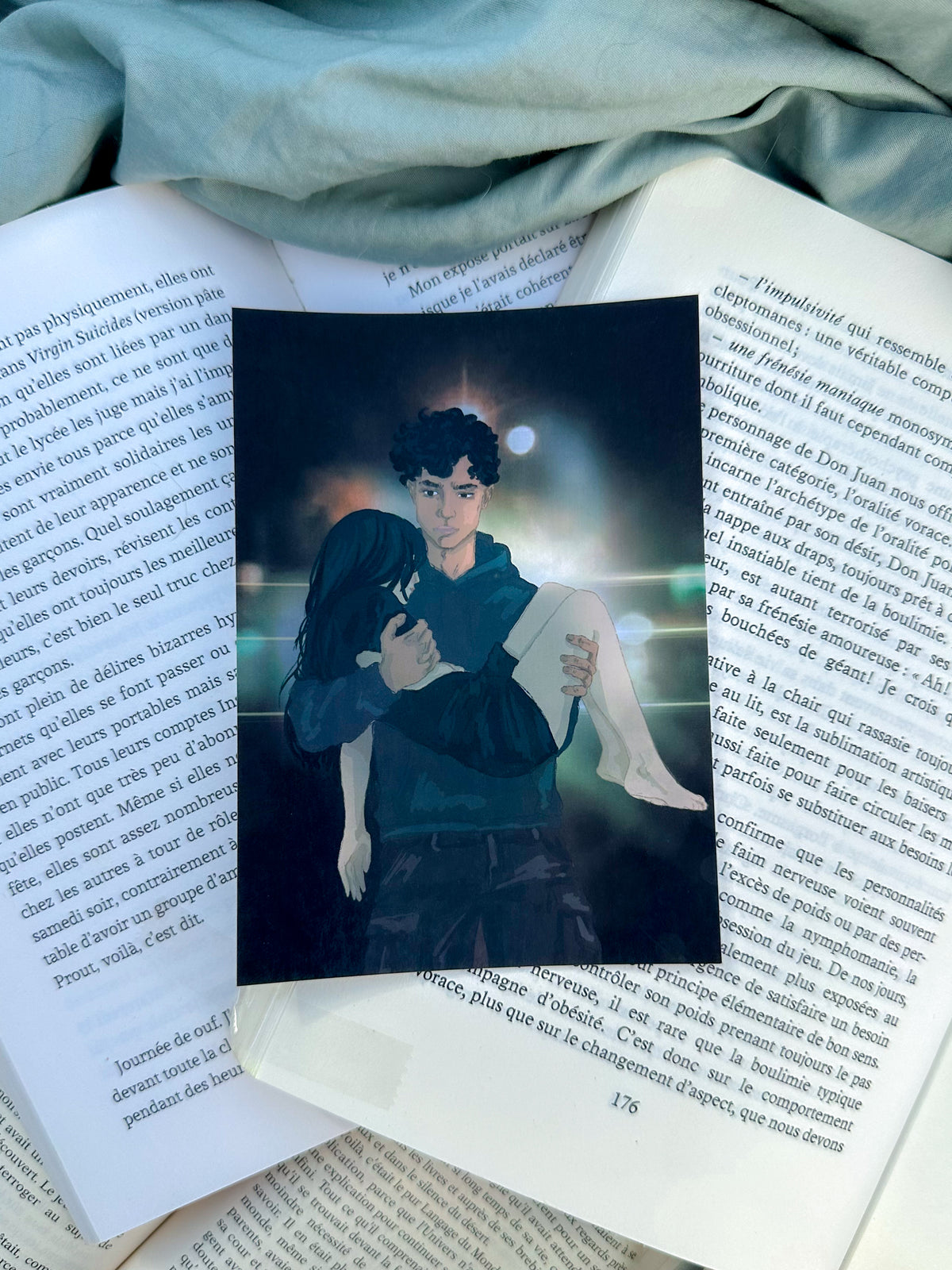 À l'ombre de lui 💚 Lot d'illustrations🖼️