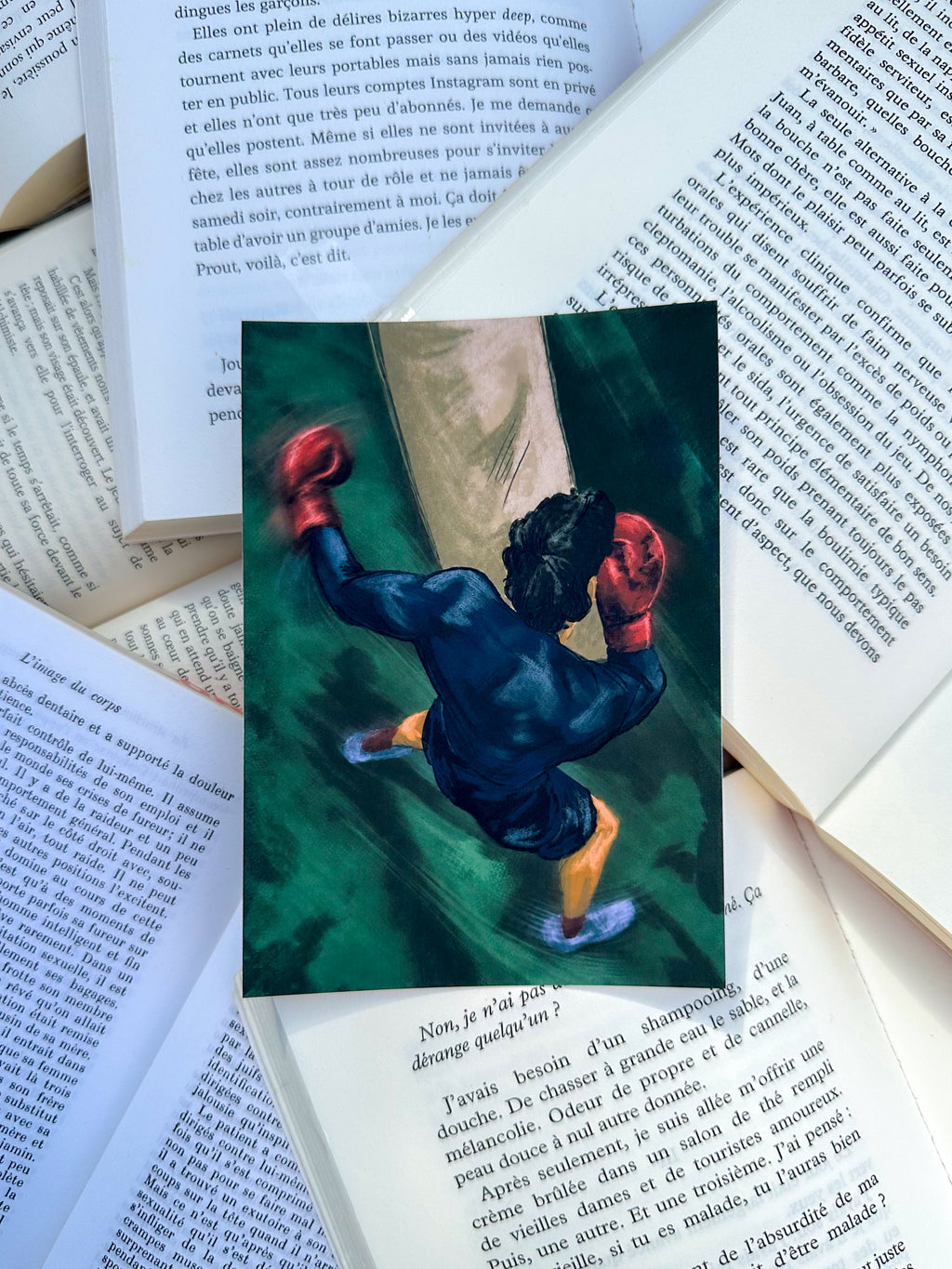 À l'ombre de lui 💚 Lot d'illustrations🖼️